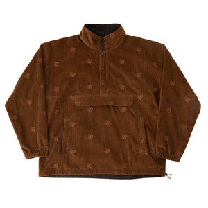 Bronze 56k Allover Embroidered Anorak